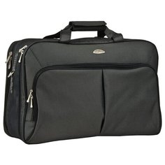 Портплед POLAR, 36 л, 19х35х55 см, ручная кладь, чёрный