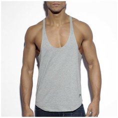Майка ES Collection Fitness Plain Tank Top, размер S, серый