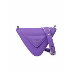 Сумка кросс-боди BOXXY, фактура гладкая, фиолетовый