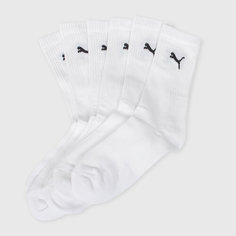 Носки PUMA Puma Sport, комплект, 3 пары, размер S, белый
