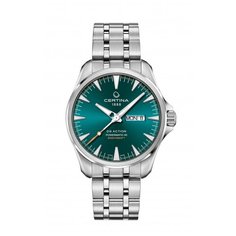 Наручные часы Certina Aqua, бирюзовый/серебристый