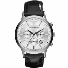 Наручные часы EMPORIO ARMANI Renato, черный/серебристый