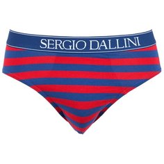 Трусы Sergio Dallini, размер XXXL, красный/синий