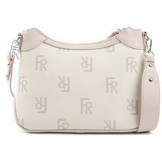 Сумка хобо FABRETTI, фактура гладкая, светло-бежевый