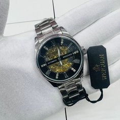 Наручные часы, черный/серебристый Мэбо