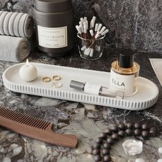 Подставка для украшений MUSKO, 11х2.4х36 см, , белый