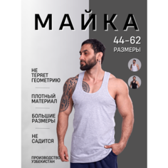 Майка AlexYakuta, размер S, серый..