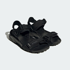 Сандалии adidas, размер 10, черный
