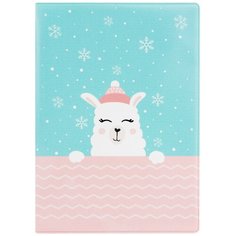 Обложка для паспорта Kawaii Factory, мятно-бирюзовый