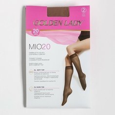 Гольфы Golden Lady, комплект, 20 den, 2 пары, размер 0 (one size), daino
