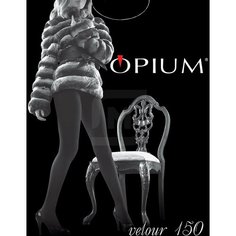 Колготки Opium черные из микрофибры 150 den, 150 den, размер 2, nero