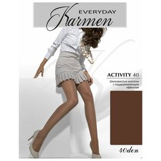 Колготки Karmen Activity, 40 den, размер 5, coffee Кармен