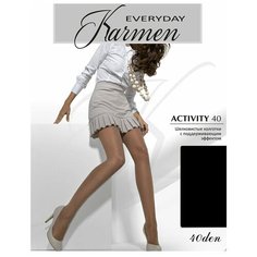 Колготки Karmen Activity, 40 den, размер 2, nero Кармен