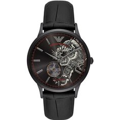 Наручные часы EMPORIO ARMANI Renato, черный/красный
