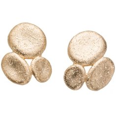 Серьги STILE ME, серебро, 925 проба, золочение, , золотистый