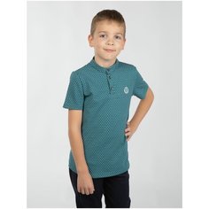 Поло Glow-Grow Базовая коллекция, размер 146, зеленый