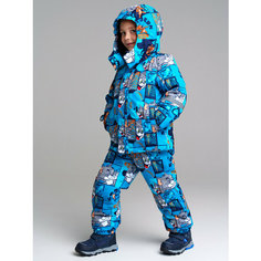 Комплект верхней одежды playToday размер 122, , голубой