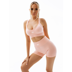 Шорты спортивные Juicy clo коллекция SWEET VIBES, размер M, pink