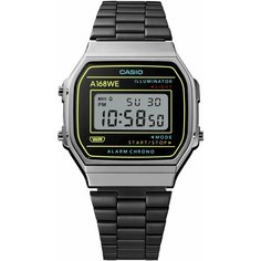 Наручные часы CASIO, черный, серый