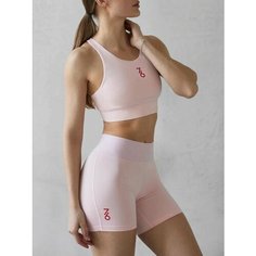 Шорты спортивные , размер L, розовый Sofibella