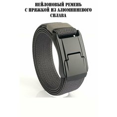Ремень , размер XXL, серый Нет бренда