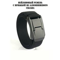 Ремень , размер XXL, черный Нет бренда