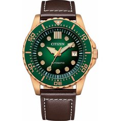 Наручные часы CITIZEN Automatic, зеленый