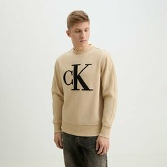 Свитшот Calvin Klein Jeans, размер XL, , бежевый