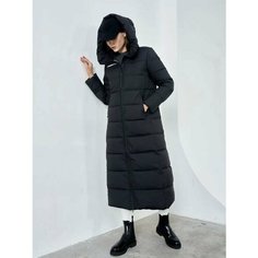 Пуховик MOREWARM, размер 42, чёрный