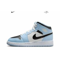 Кроссовки NIKE, размер 6US/5.5UK/38.5EUR, голубой