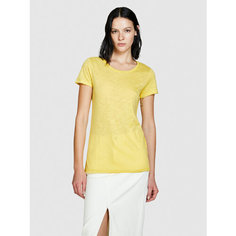 Футболка Sisley, размер XS, желтый