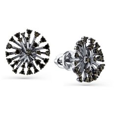 Серьги Master Brilliant, белое золото, 585 проба, бриллиант, , серебристый