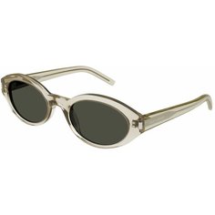 Солнцезащитные очки Saint Laurent, бежевый