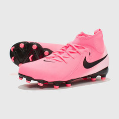 Бутсы NIKE, размер 5Y, розовый