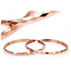 Серьги конго The Jeweller, красное золото, 585 проба, размер 40 мм, , золотистый