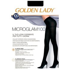 Колготки Golden Lady Micro Glam, 100 den, размер 3, nero