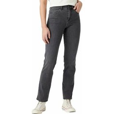 Джинсы Wrangler Straight, размер W26/L30, серый