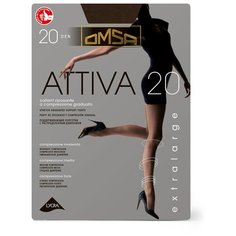 Колготки Omsa Attiva, 20 den, размер 6, lola