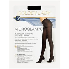 Колготки Golden Lady Micro Glam, 70 den, размер 3, nero