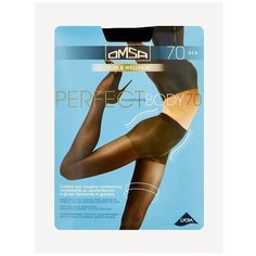 Колготки Omsa PERFECT BODY, 70 den, размер 4, чёрный