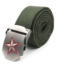 Ремень СЛЕДОПЫТ, зеленый