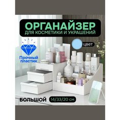 Органайзер для украшений 33х14х20 см, , голубой АЛИ чайна холдинг