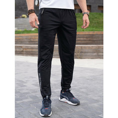 Брюки спортивные CroSSSport, размер 46, чёрный
