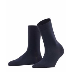 Носки Falke Cotton Touch, размер 39-42, синий, черный