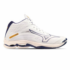 Кроссовки Mizuno WAVE LIGHTNING Z11, размер 10,5 US, белый, синий