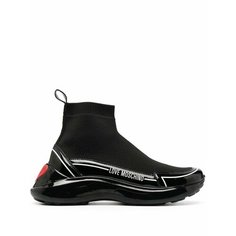 Кроссовки LOVE MOSCHINO, размер 36 IT, чёрный