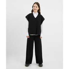 Брюки Gulliver, размер 146, черный