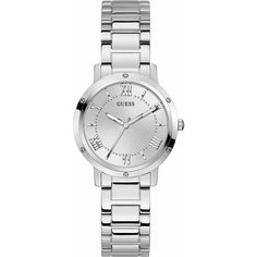 Наручные часы GUESS, серебристый, белый