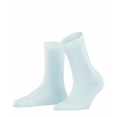 Носки Falke Cotton Touch, размер 35-38, белый, голубой