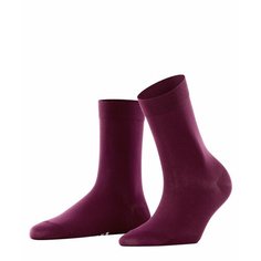 Носки Falke Cotton Touch, размер 39-42, бордовый, розовый